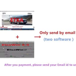 2024 Newest ETKA 8.3 ELSAWIN 6.0 for A-udi for V-W Auto Repair Software Group Vehicles Electronic Parts support so many models