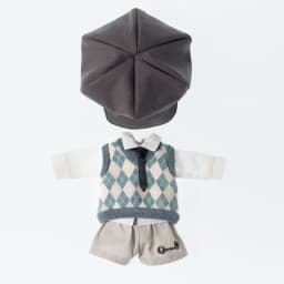 Ob11 Doll British Style Vest Set Doll School Uniform Doll Peaked Cap Accessories For Ymy, Nendoroids P9, 1/12 Bjd, Gsc, Molly