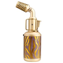 JOBON Creative Shape Cigar Lighter Blow Torch Windproof Locking Blue Flame Rotor Design UV Transfer Printing Craft Gifts