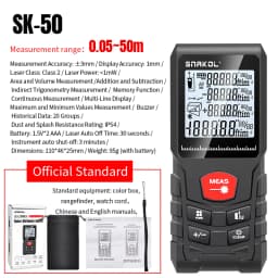 Snakol Laser Distance Meter 50m 70m 100m 120m Rangefinder Profesional Range Finder Digital Tape Measure Ruler Test Tools