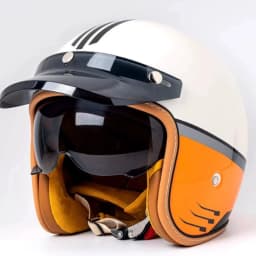 DOT Certification Women and Men Classical Carbon Fiber Motorcycle 3/4 Helmet Adults Moto Electric Scooter Open Face Helmet