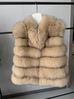 2026 NEW style Fox Fur Coat Real Winter New Outwears Women's Fashion Luxury Jacket High Quality Clothing Natural And Stand Colla