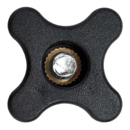 5pcs T-Track Knob Kit with 7 Star Threaded for Woodworking Jigs and Fixtures