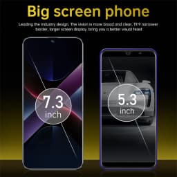 Original X7 Pro Cellphone Global Mobile Phone Snapdragon 8 gen 3 Version Cell Phone 8000mAh 5G Dual SIM Android 14 Smartphone