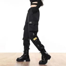 Black Work Pants for Women in Spring and Autumn 2024 New Ins Trendy and Versatile Slimming Elastic Ankle-Length Sports Pants