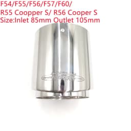 1 Pcs Top Quality Carbon Exhaust Muffler Tips For MINI Cooper S R55 R56 R57 R58 R59 R60 R61 F54 F56 F57 F60 JCW Muffler Pipes