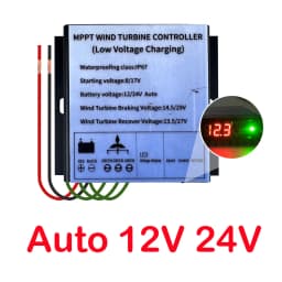 12V 24V 48V Wind Turbine Charge Controller 600W 800W MPPT Low Wind speed booster Charging Regulator Generator Charger