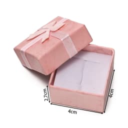 1pc High Quality Paper Ring Necklace Square Box Jewelry Necklace Earrings Rectangular Package Gift Box