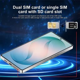 K-Touch Mobile Phones C27 Ultra 7.3 Inch Smartphone 5G Dual Card Android 15 Cell Phone 16+48MP Camera 22GB+2TB 7800mAh Wifi GPS Face Unlocked Global Version Cellphones