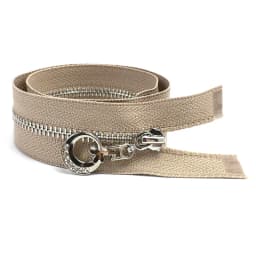 2/5pcs Meetee 3# Metal Zipper 40/50/60/70CM Open End Gold Teeth Zip for Sewing Bags Purse Down Jacket Skirt Clothing Accessories