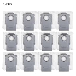 Roborock S8 MaxV Ultra Robot Vacuum Spare Parts Main Side Brushes Mop Cloths HEPA Filters Dust Bags Accessories