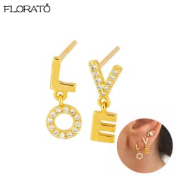 925 Sterling Silver Needle New Star/Moon Small Hoop Earrings for Women Exquisite Crystal Pendant Earrings Fashion Jewelry Gift
