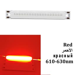 Hot Sale 3V 3.7V DC 60mm 8mm LED Strip 1.5W 3W Warm Cold White Blue Red COB Light Source for DIY Bicycle Work Lamp