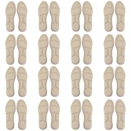 4PCS 5D Massage Memory Foam Insoles Thickening Breathable Cushion Cushioning Comfort Suitable For High Heels Insoles