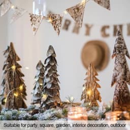 LED Star Copper String Lights 10-60 LED Fairy Light Christmas Party Wedding Decor Home Outdoor Patio Decoration Twinkle Lamps