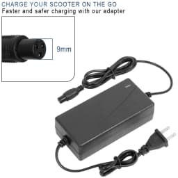 42V 2A Lithium Electric E Bike Battery Charger Li Ion Chargers for Ebike Hoverboard Self-Balancing Scooter Bicycle Accessories