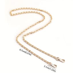 O Shape Purse Chain Strap Shoulder Cross Body Sling Purse Handbag Replacement Strap Chain