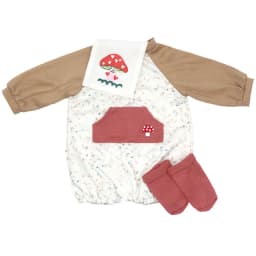 55cm Baby Doll Clothes Jumpsuit  22" Reborn Dolls Lace Dress Hat Children Gift Toys Outfit