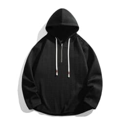 New Spring Autumn Men's Hooded Hoodies Solid Loose Casual Sweatshirts Man Streetwear Pullover Male Hoodie Outwear Plus Size 5XL