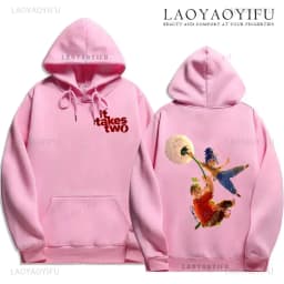 Men Women Game Long Sleeve It Takes Two Hoodie Hoody Girlfriend Boyfriend Couple Clothes Kodi Xiaomei Wife Husband Gifts Hoody