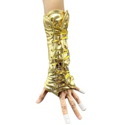 Handmade Bandage Michael Jackson ultimate collection Dangerous White Cotton ArmBrace Punk glove for performance