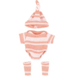 Doll Clothes for 8Inch 20cm Baby Dolls DIY Doll Accessories for Reborn Baby Dolls Sweater Jumpsuit Clothes for Mini Newborn Doll