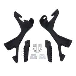 Motorcycle Rear Passenger Foot Peg Bracket Footrest For Kawasaki Ninja 400 2018-2023 Z400 2019-2023 NINJA 500 2024
