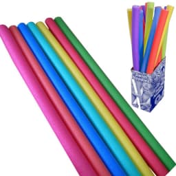 1Pc Random Color Swimming Pool Foam Noodle Float Aid Swim Noodles Ring Buoyancy Stick 65×1500mm; 70×1300mm; 75×1500mm; 60×1500mm