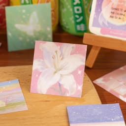 50sheets Kawaii Ins Sea Salt Star Language Mini Message Sticker Book DIY Diary Scrapbook Creative Decoration Cute Stickers