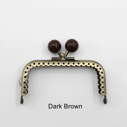 8.5cm Small Beads Antique Bronze Square Metal Purse Frame Handle for Clutch Bag Handbag Accessories Making Kiss Clasp Lock
