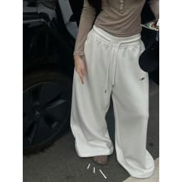 Deeptown Vintage Oversized Basic Women Sweatpants Wide Leg Korean Fashion Baggy Harajuku Pants Jogging Hip Hop Trousers Autumn