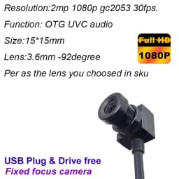 4K 8MP 4MP 1080P IMX179 Full HD WDR USB Camera Module MJPEG 30fps High Speed Mini CCTV Linux UVC Android Webcam Surveillance Cam
