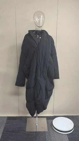 EAM Camel Big Size Thick Warm Long Down Jacket New Long Sleeve Warm Women Parkas Fashion Tide Autumn Winter 2026 31A1074