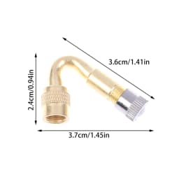 1pc 45 90 135 Degree Angle Bent Valve Adaptor Tyre Tube Valve Extension Adapter For Motorcycle Truck Car Moto Bike