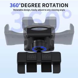 Car CD Slot Tablet Pc Stand Holder Mount 360 Degree Rotation with Rechargeable Hole Fall Prevention Car Navigation for Ipad Pro