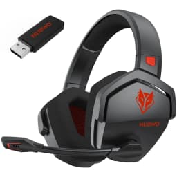 NUBWO G06 Gaming Headset 2.4GHz Bluetooth 5.3 Wireless Headphones Stereo Dual Mode Mic for PS5 PS4 PC Switch Mobile Phone Laptop