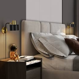 Read Rotatable Rocker LED Wall Light Bedroom Bedside Wall Lamps Living Room Study Corridor Modern Simple Decor Light Fixtures