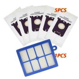 Replacement Hepa Filter Dust Bags for Electrolux Vacuum Cleaner Filter Electrolux Hepa and for Philips Bags Aeg