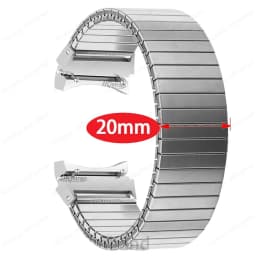 Metal Elastic Bracelet for Samsung Galaxy Watch 6 5 Pro Watch4 Classic 42mm 46mm Strap for Samsung Galaxy Watch 6 4 5 44mm 40mmm