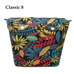 TANQU New Colorful Waterproof Inner Lining Insert Zipper Pocket for Classic Mini Obag Canvas  Inner Pocket for O Bag