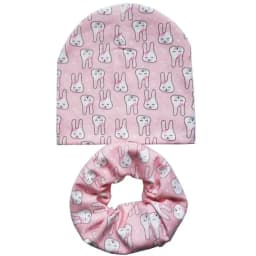 New Winter Children Scarf Hat Sets Cartoon Dinosaur Baby Head Cover Spring Warm Neck Collar Kids Beanies Set Cotton Children Hat