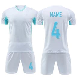 Custom Men Soccer Uniforms For Team Short Sleeve Kits Youth College Football Jerseys Set Quick Dry Sports Shirts Suit Tracksuits