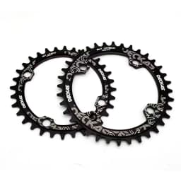 Deckas 104BCD Round Narrow Wide Chainring MTB Mountain Bike Bicycle 104BCD 32T 34T 36T 38T Crankset Tooth Plate Parts 104 BCD