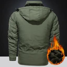 Military Thick Warm Outerwear Big Size 6XL Multi-pocket Men's Winter Jacket Fleece Linning Outdoor Parka Coat Hooded Windbreaker