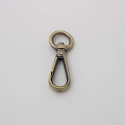 10/30/100PCS Inside:12mm Open Metal Carabiner Snap Hook Trigger Clasps Clips Swivel O-ring For Bag Strap Keychain Accessories