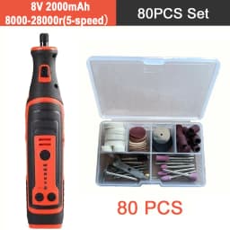 5000-20000r 4.2V Engraver Electric Drill Mini Grinder Engraving Pen Drilling Machine Cordless Rechargeable Micro Rotary Tool Kit