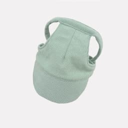 Personalized Name Embroidery Pet Dog Hat Corduroy Adjustable Cap for Small Medium Dogs Cats Custom Puppy Sun Hat