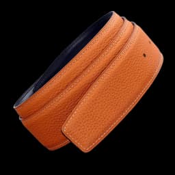 No Buckle Luxury Ultra-thin Pointed New Mens Litchi Grain Holes Belt Brand Male Genuine Two Sides Strap Jeans Belts 3.2/3.8cm