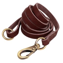 Custom Leather Dog Collar Leash Set Personalized Pet Collar Leash Free Engraved Nameplate For Small Medium Large Dogs