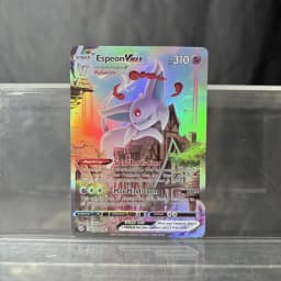 PKM PTCG High Quality Umbreon Vmax Glaceon Vstar Rayquaza Vmax Lono Proxy Foil Cards Game Collection Anime Cards